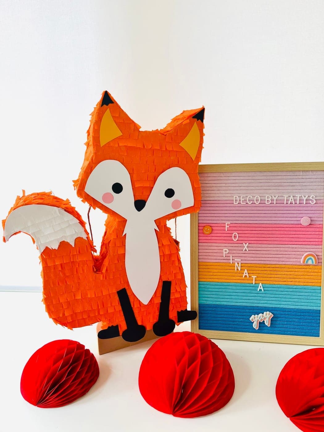 Orange Fox Pinata